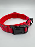 Indlæs billede i gallerifremviser, Hundehalsbånd i Nylon og Læder med AirTag Holder
