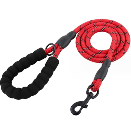 Paracord/Klatrereb Hundesnpor/line - Foam Håndtag for Komfort