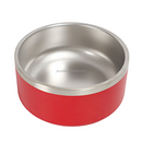 Rustfri Stål, Dobbelt Isoleret Madskål til Hunde og Katte – Anti-Skrid