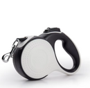 Opgraderet 3-i-1 Udtrækkelig Hundeline med LED Lys, 5m, Stærk og Holdbar