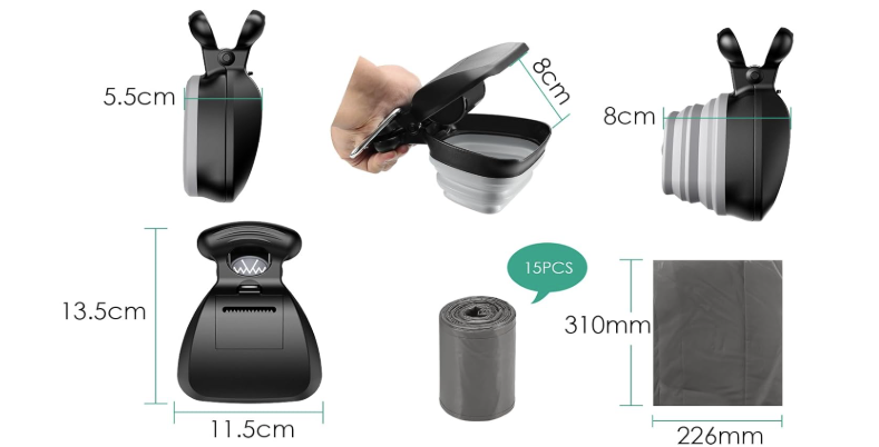 Foldbar Pooper Scooper