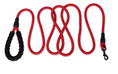 Indlæs billede i gallerifremviser, Paracord/Klatrereb Hundesnpor/line - Foam Håndtag for Komfort
