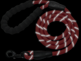 Indlæs billede i gallerifremviser, Paracord/Klatrereb Hundesnpor/line - Foam Håndtag for Komfort
